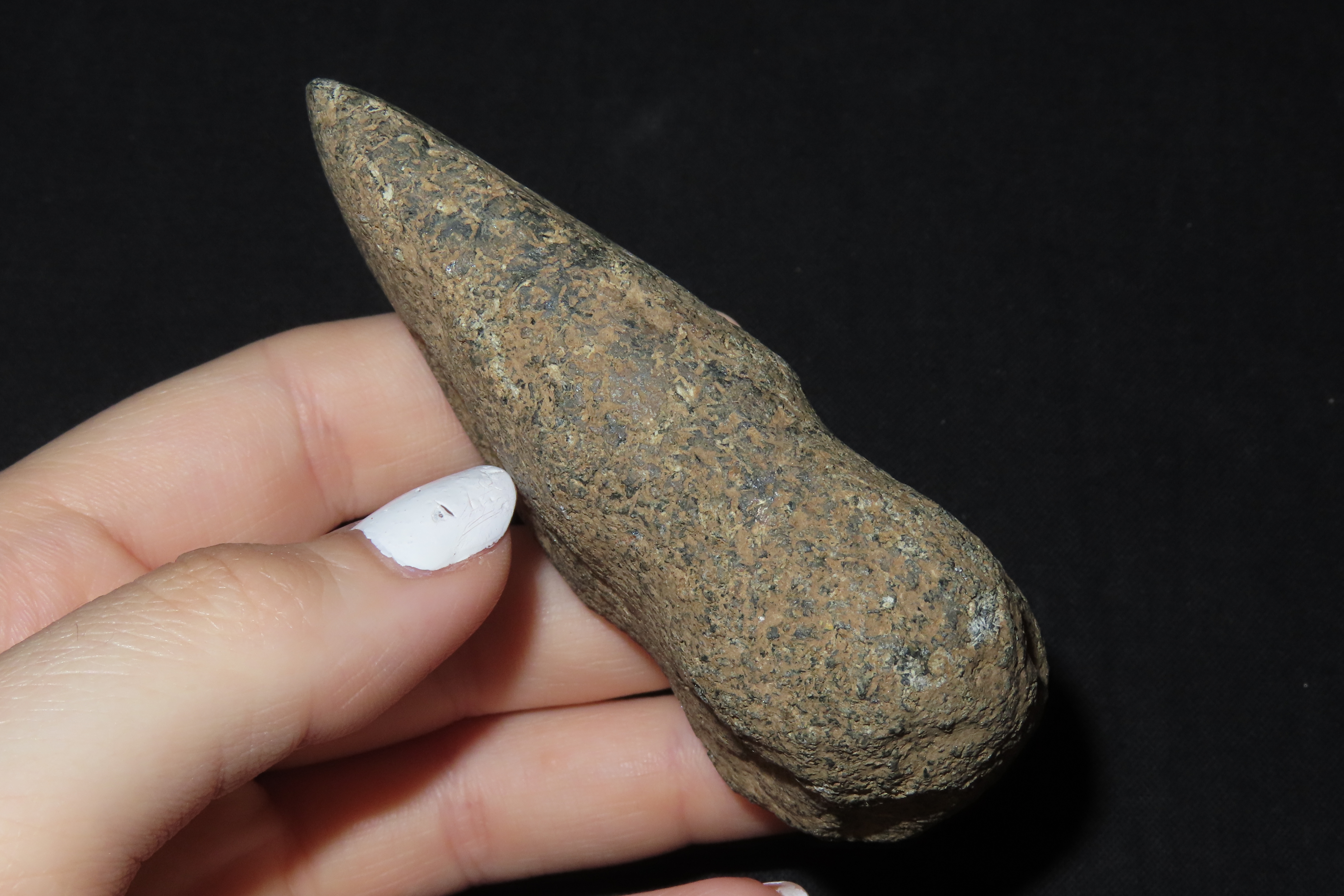 3 3/8" Three Quarter Grooved Miniature Axe, Pike Co., Illinois