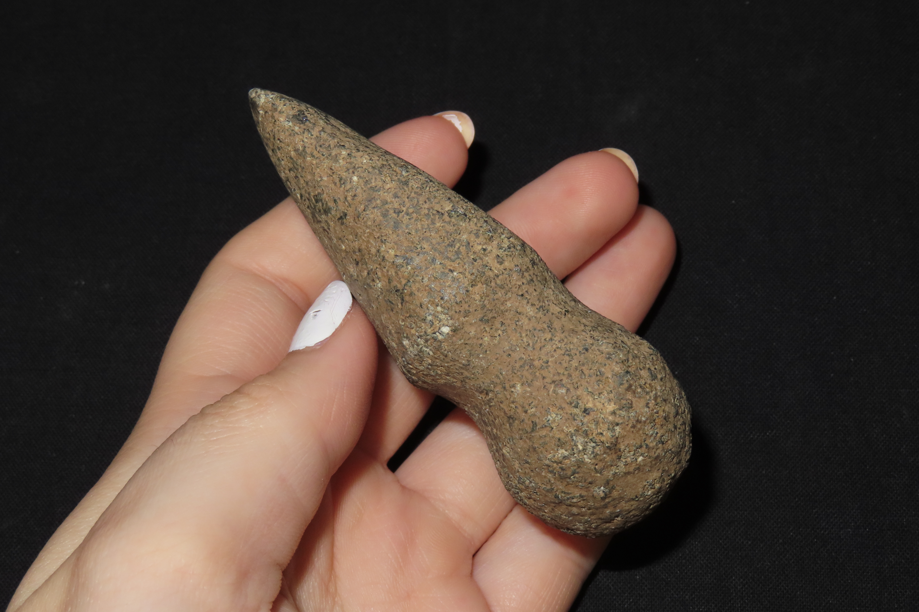 3 3/8" Three Quarter Grooved Miniature Axe, Pike Co., Illinois