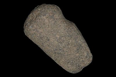 3 3/8" Three Quarter Grooved Miniature Axe, Pike Co., Illinois