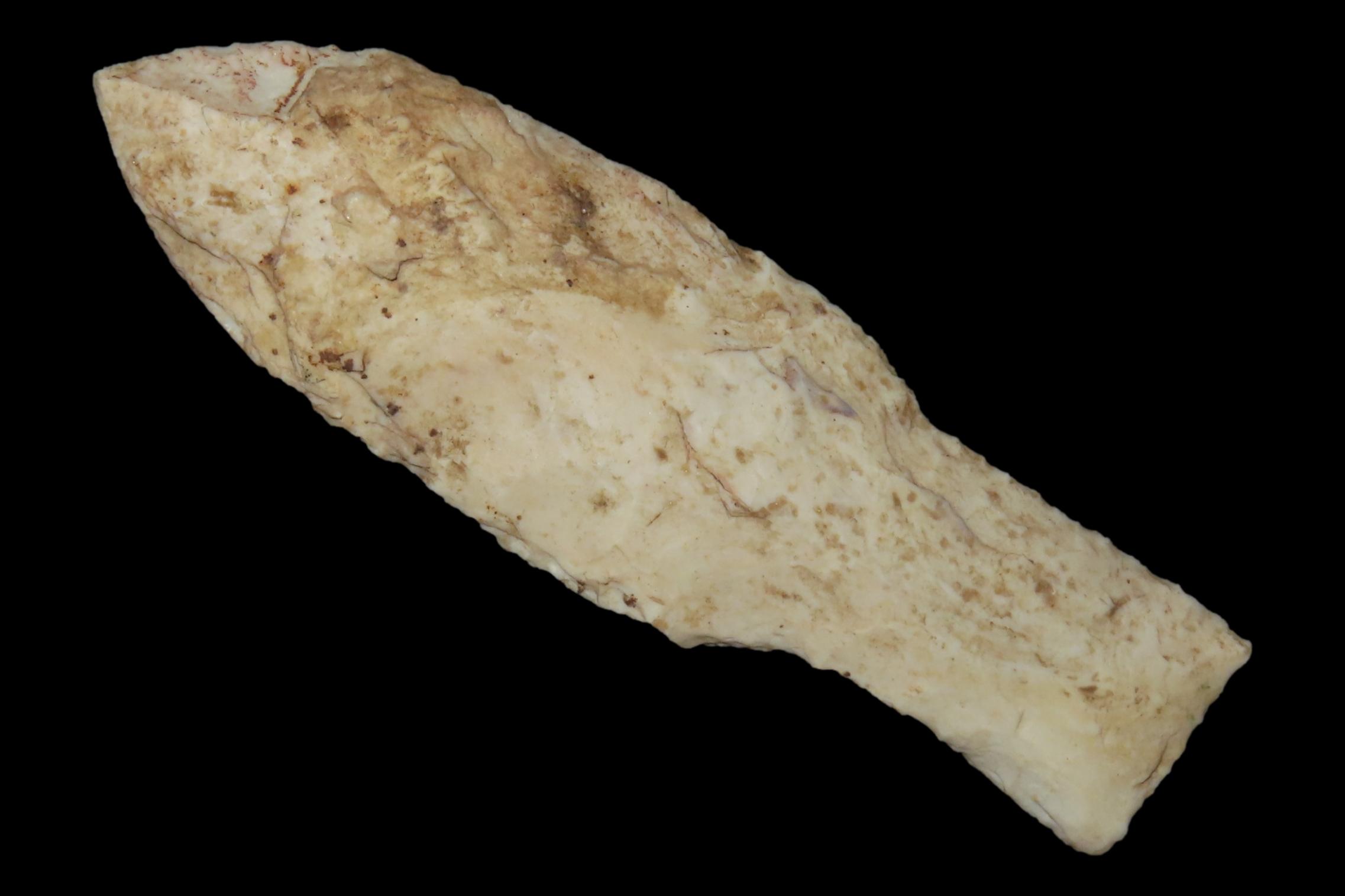 3 5/8" Long Stem Square Point, Clark Co., Illinois