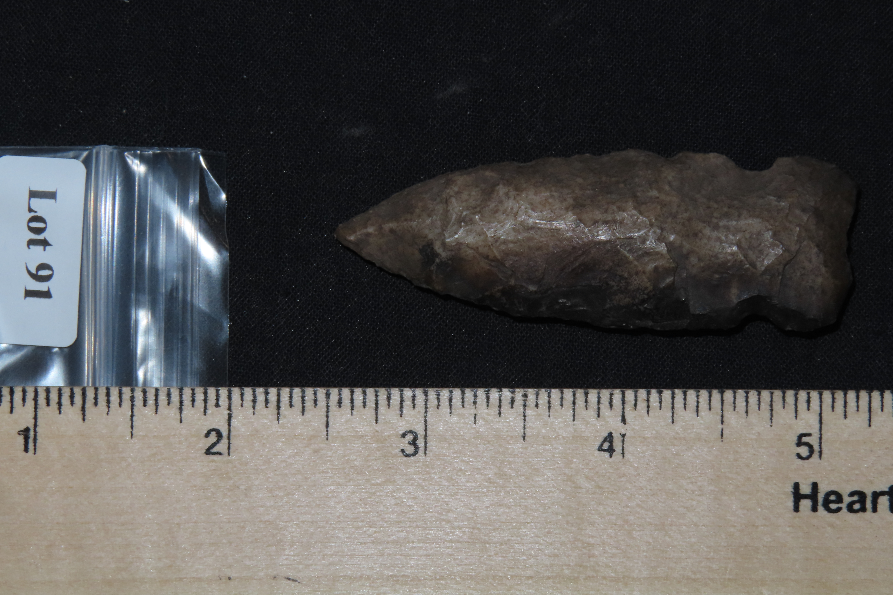 2 3/4" Side Notch Point, Iowa