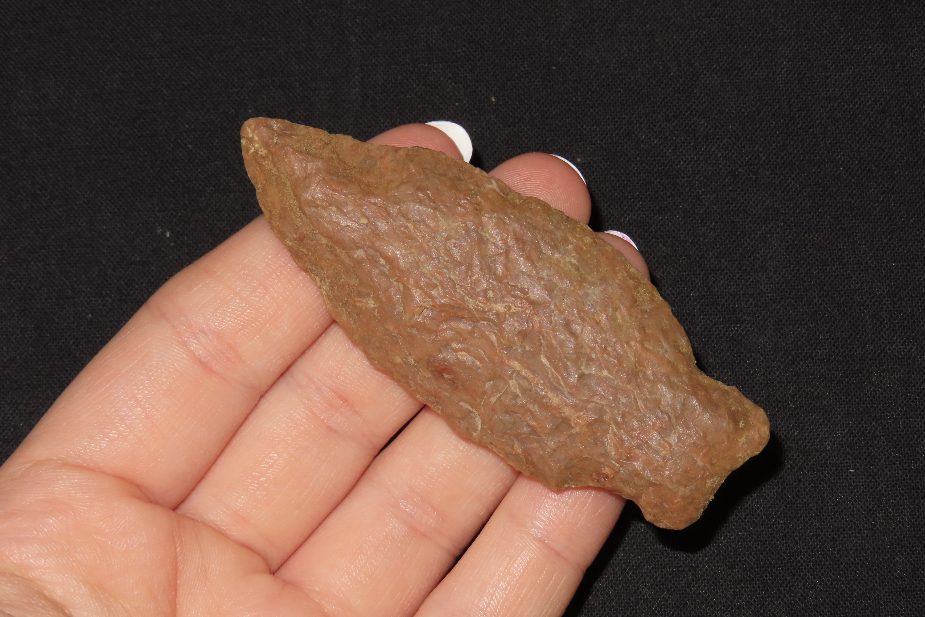 3 1/8" Square Stem Point, Found in Iowa