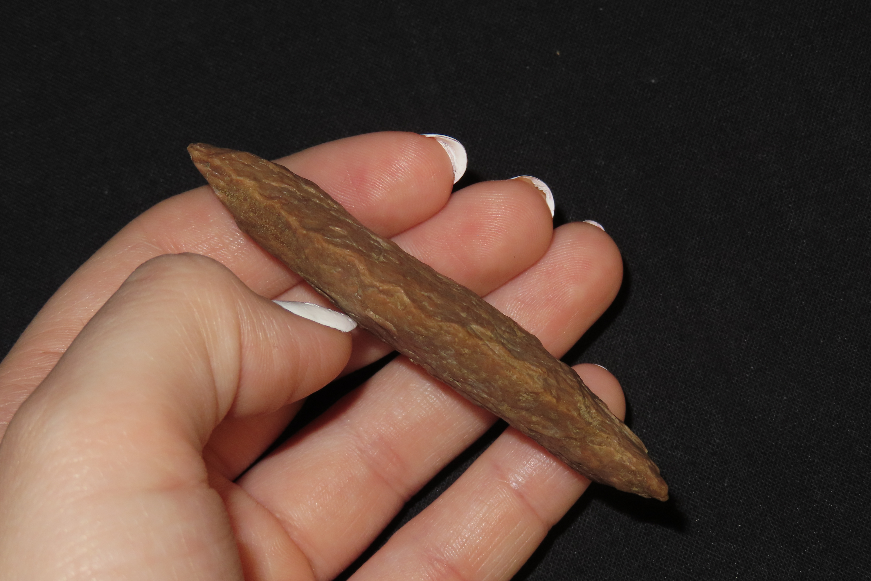 3 1/8" Square Stem Point, Found in Iowa
