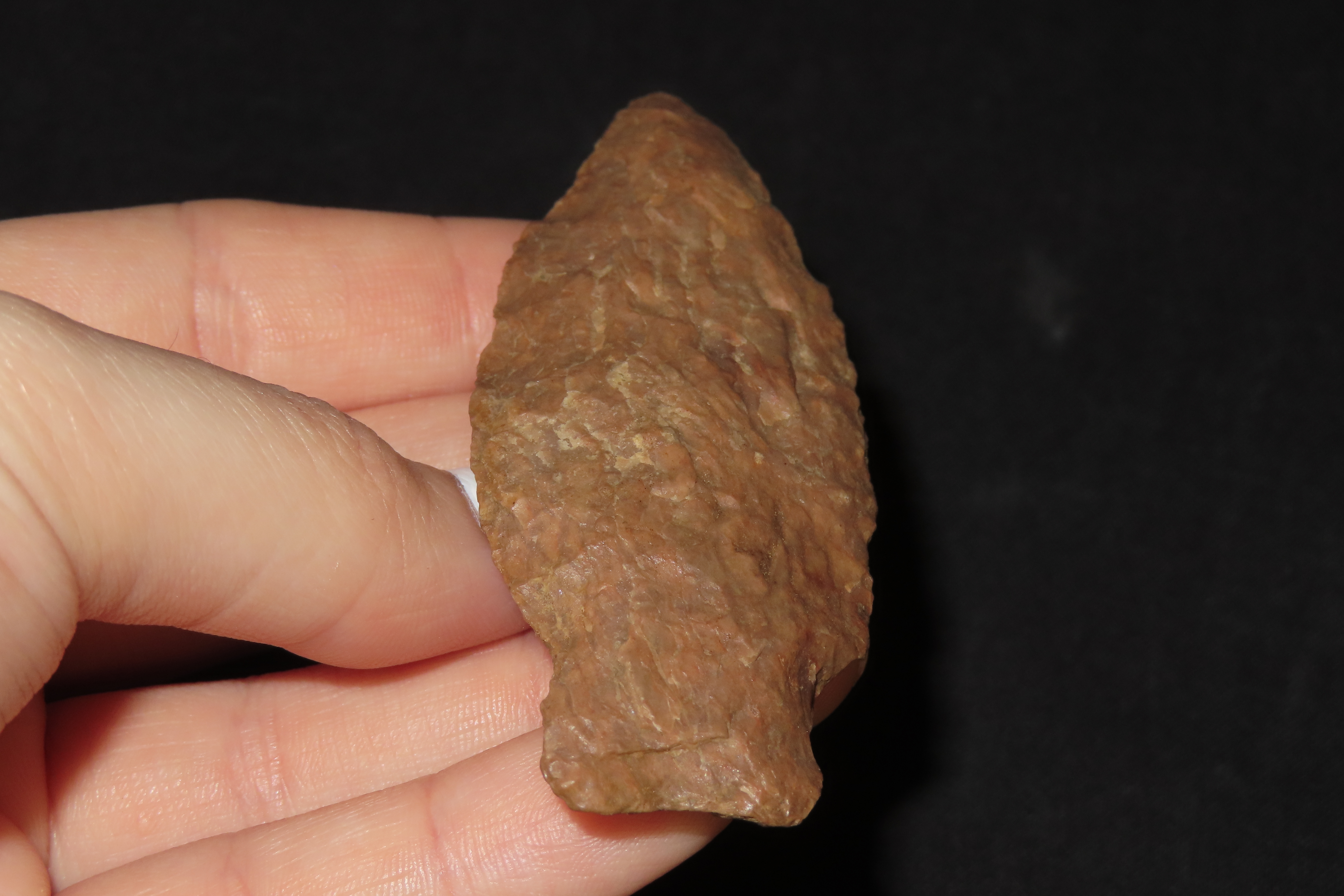 3 1/8" Square Stem Point, Found in Iowa