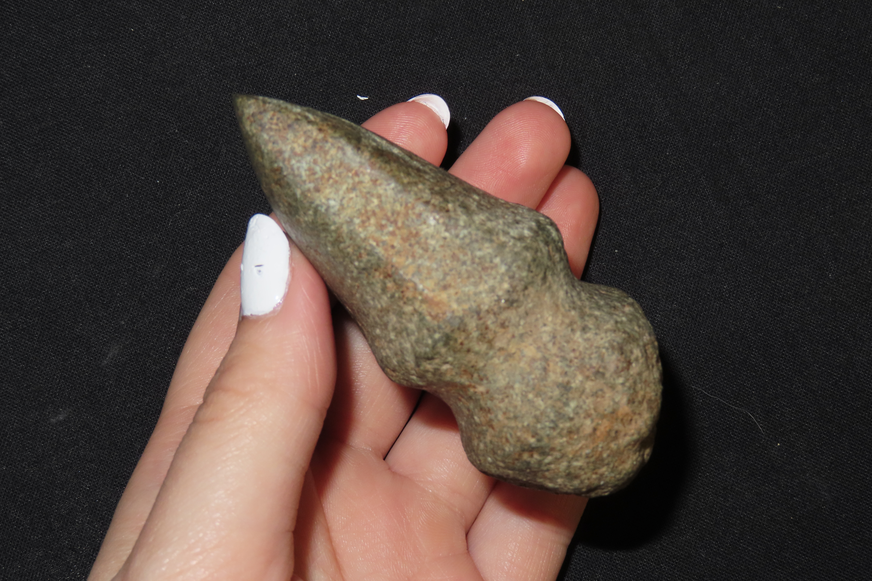 3 3/8" Three Quarter Grooved Axe, Bond Co., Illinois