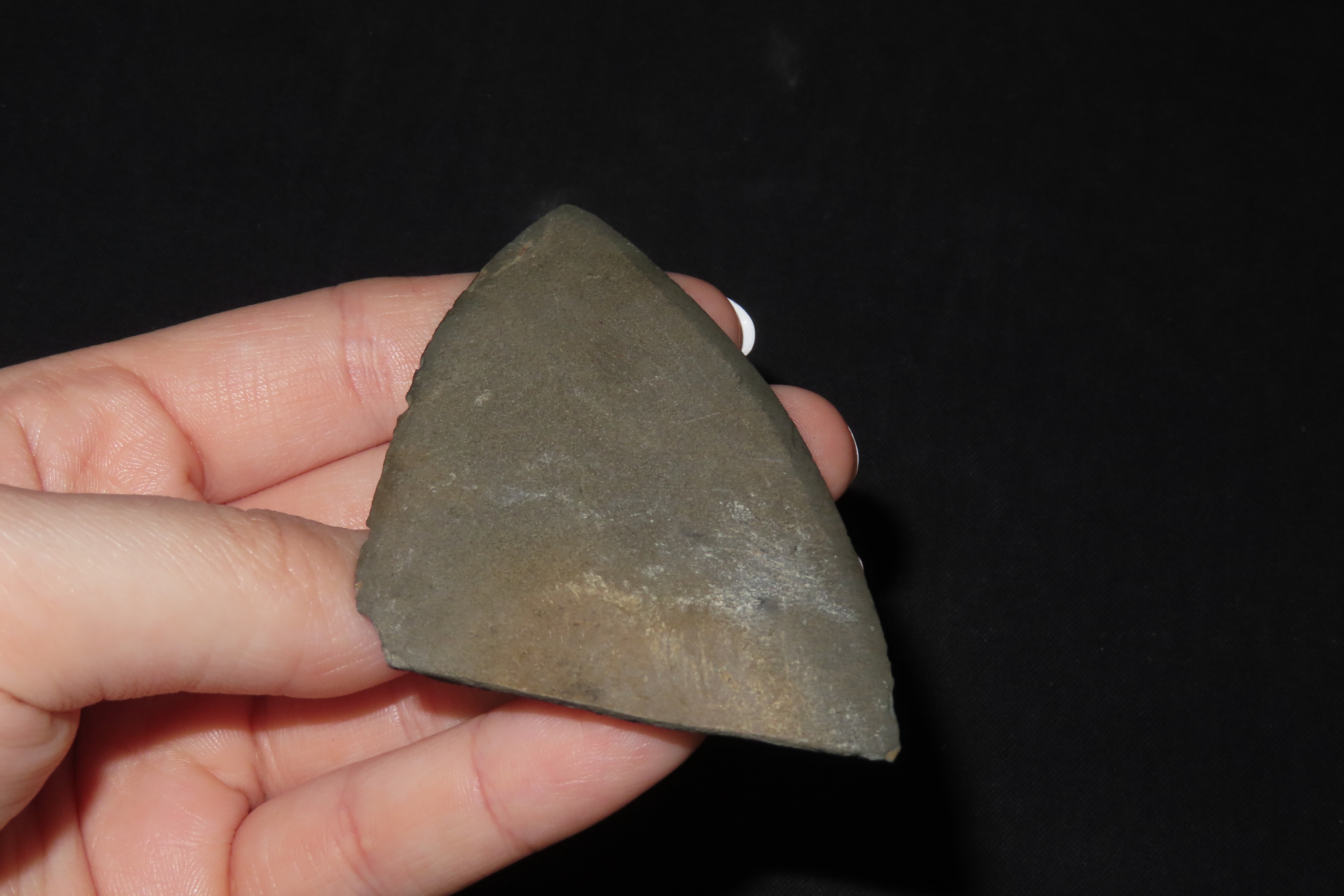 Lot of 2 Eskimo Slate Blade and Tip, Found in Alaska