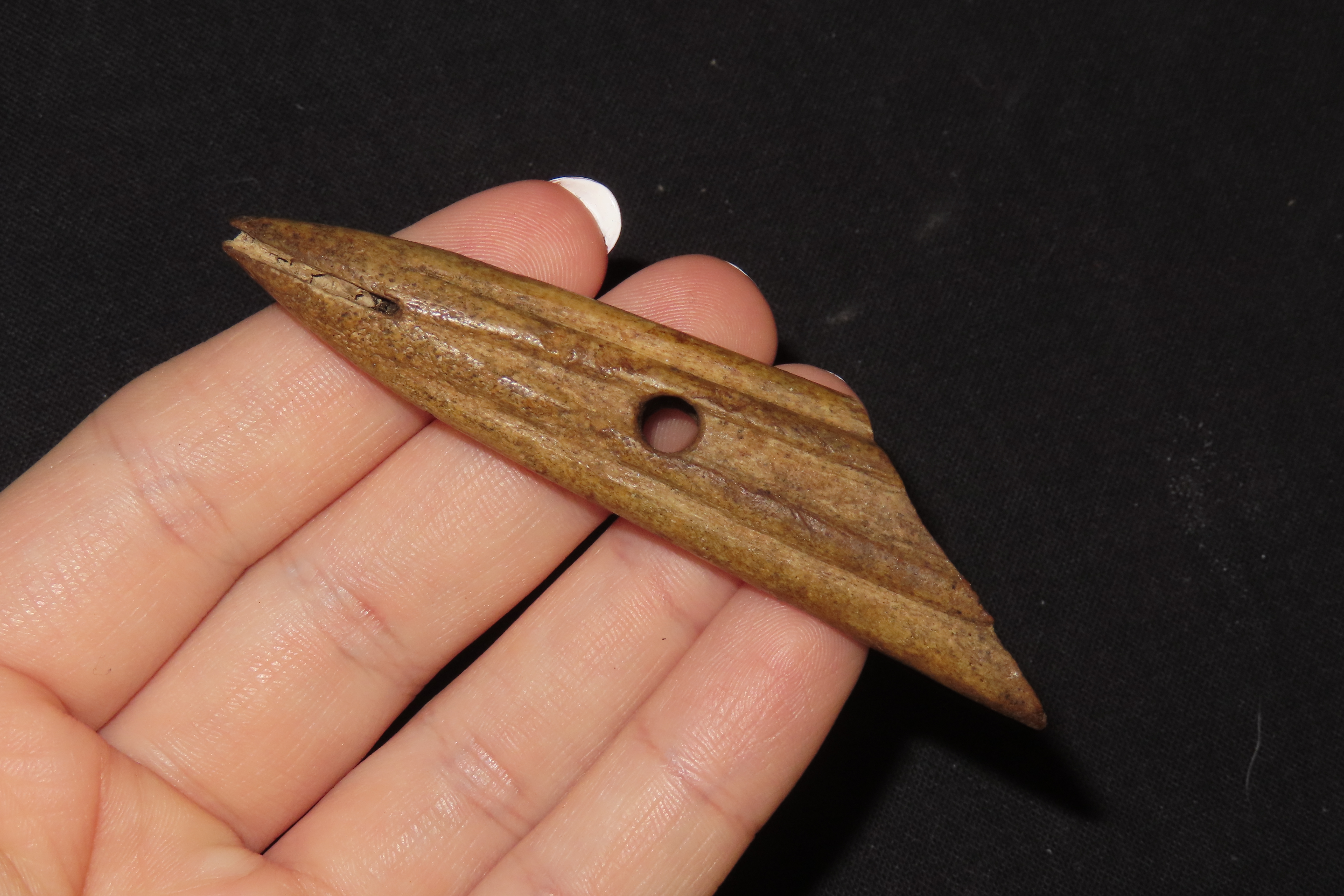 3 5/8" Eskimo Harpoon Tip, Longest Example, From Alaska