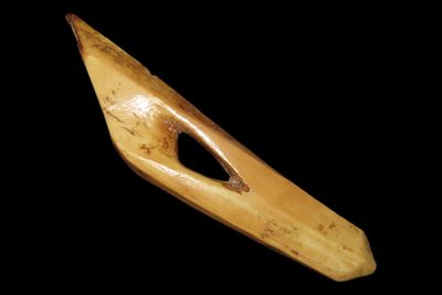6 1/4" Eskimo Harpoon Tip, Great Polish, Found in Alaska