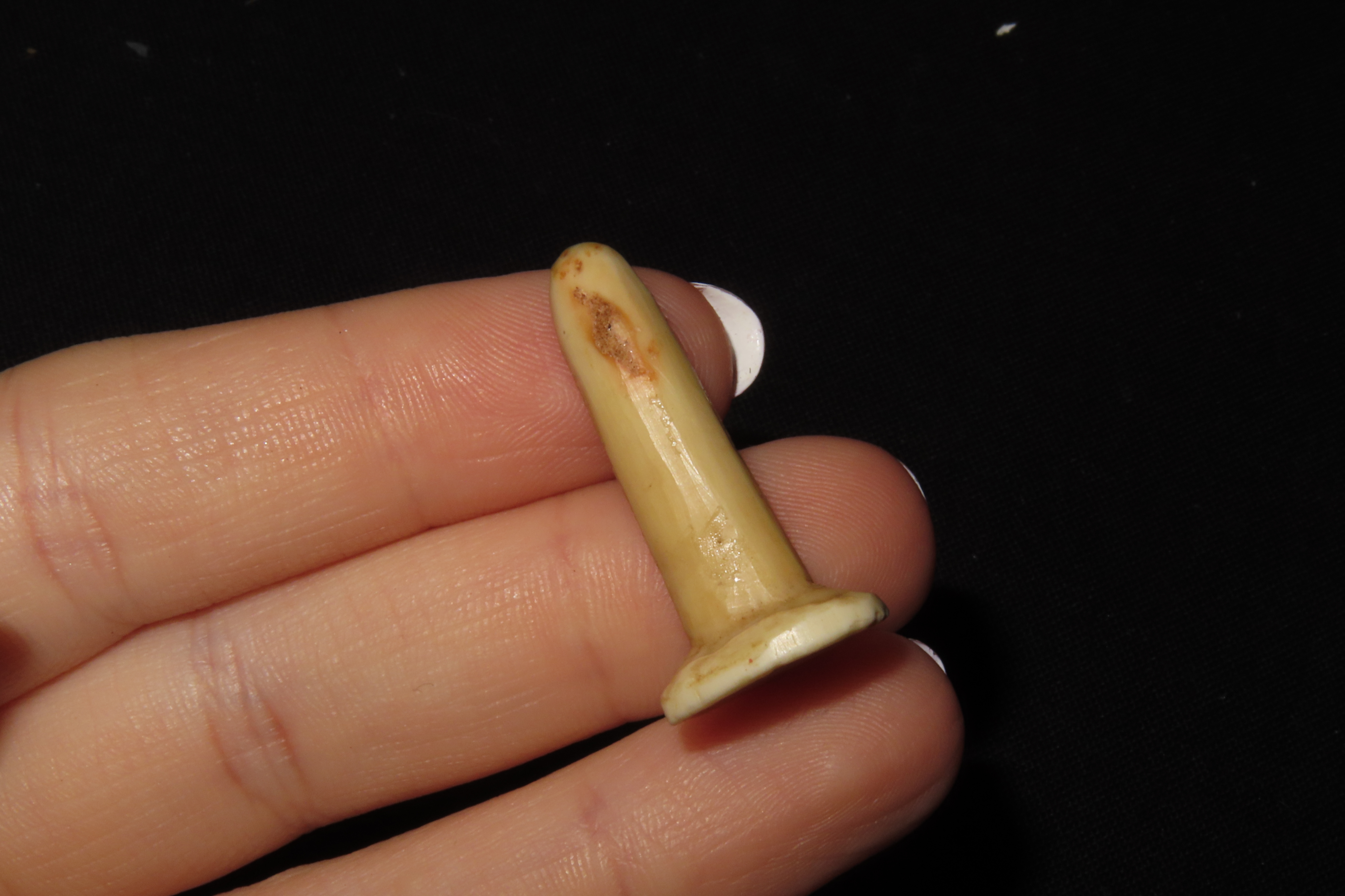Lot of 2 Eskimo Whale Plugs, Alaska