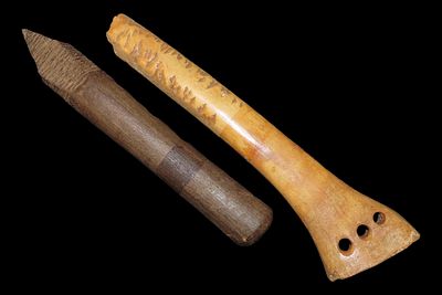 Lot of 2 Eskimo Tools, Alaska