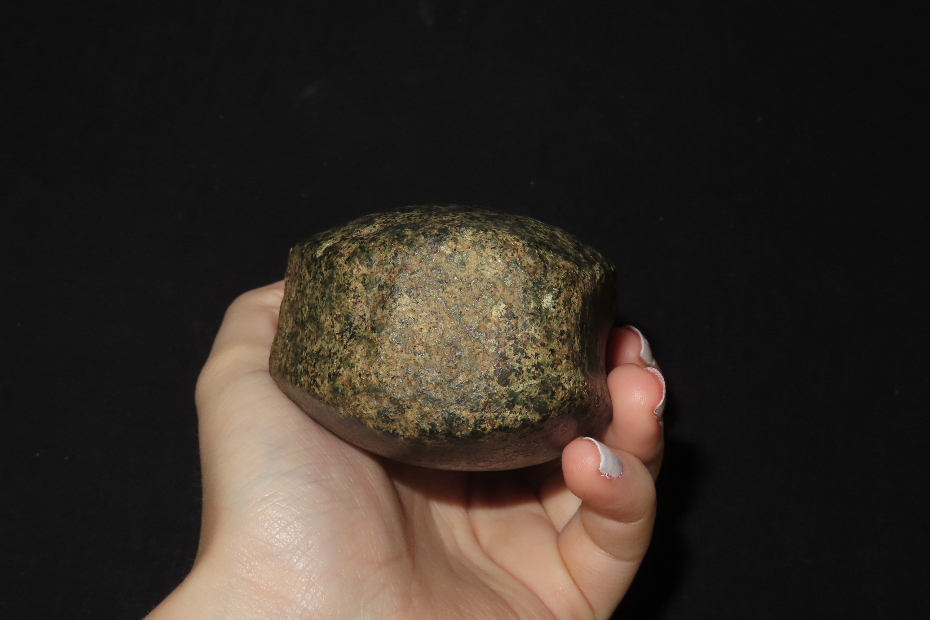 4 5/8" Three Quarter Grooved Axe, Motley COA, Pike Co., Illinois