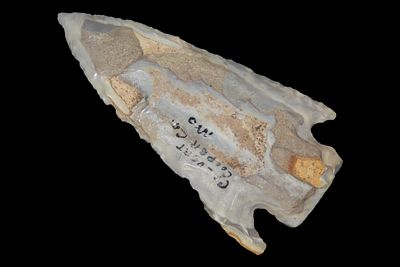 4 1/8" Smith Point, Motley COA, Mozarkite, Cooper Co., Missouri