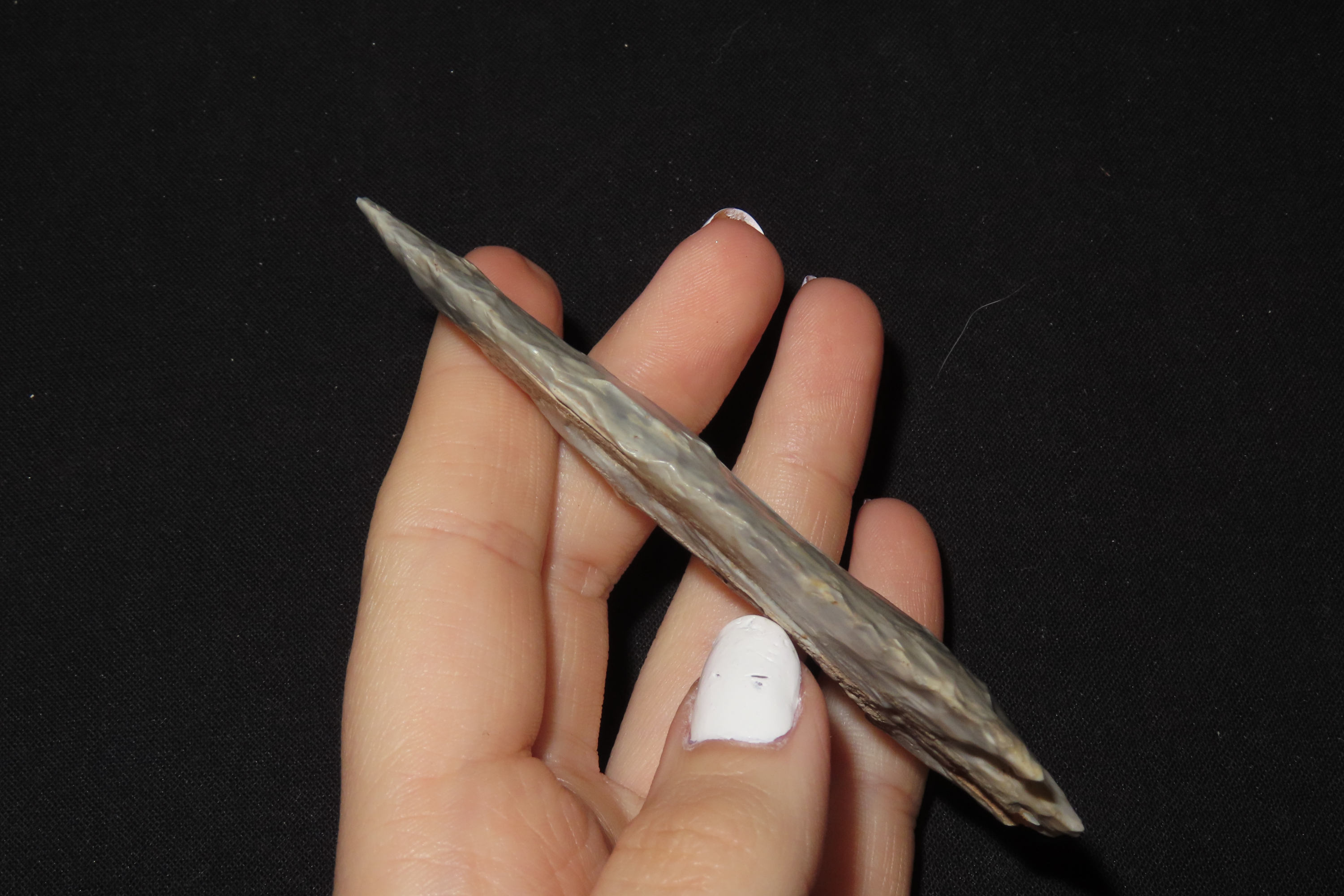 4 1/8" Smith Point, Motley COA, Mozarkite, Cooper Co., Missouri