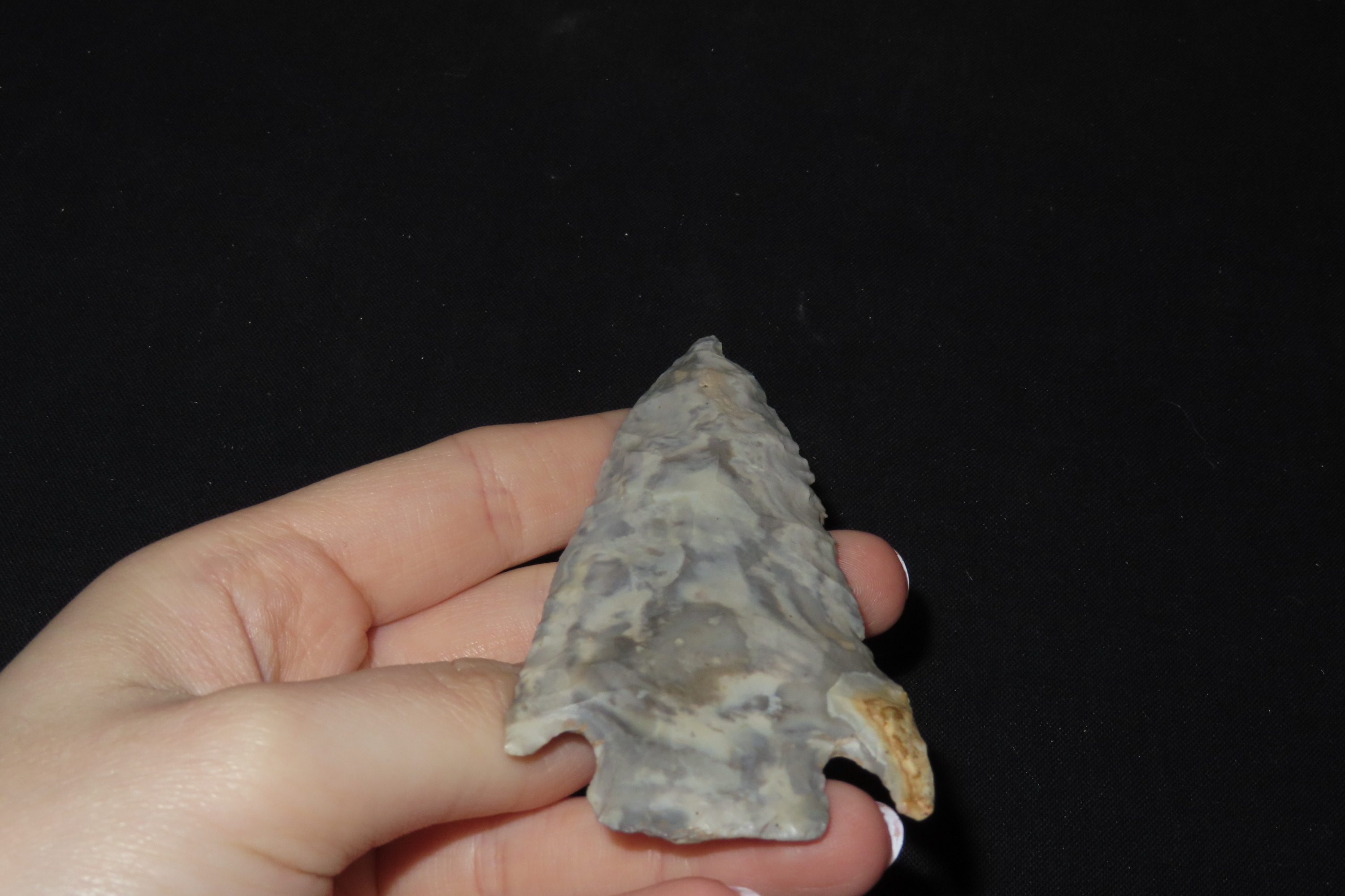 4 1/8" Smith Point, Motley COA, Mozarkite, Cooper Co., Missouri