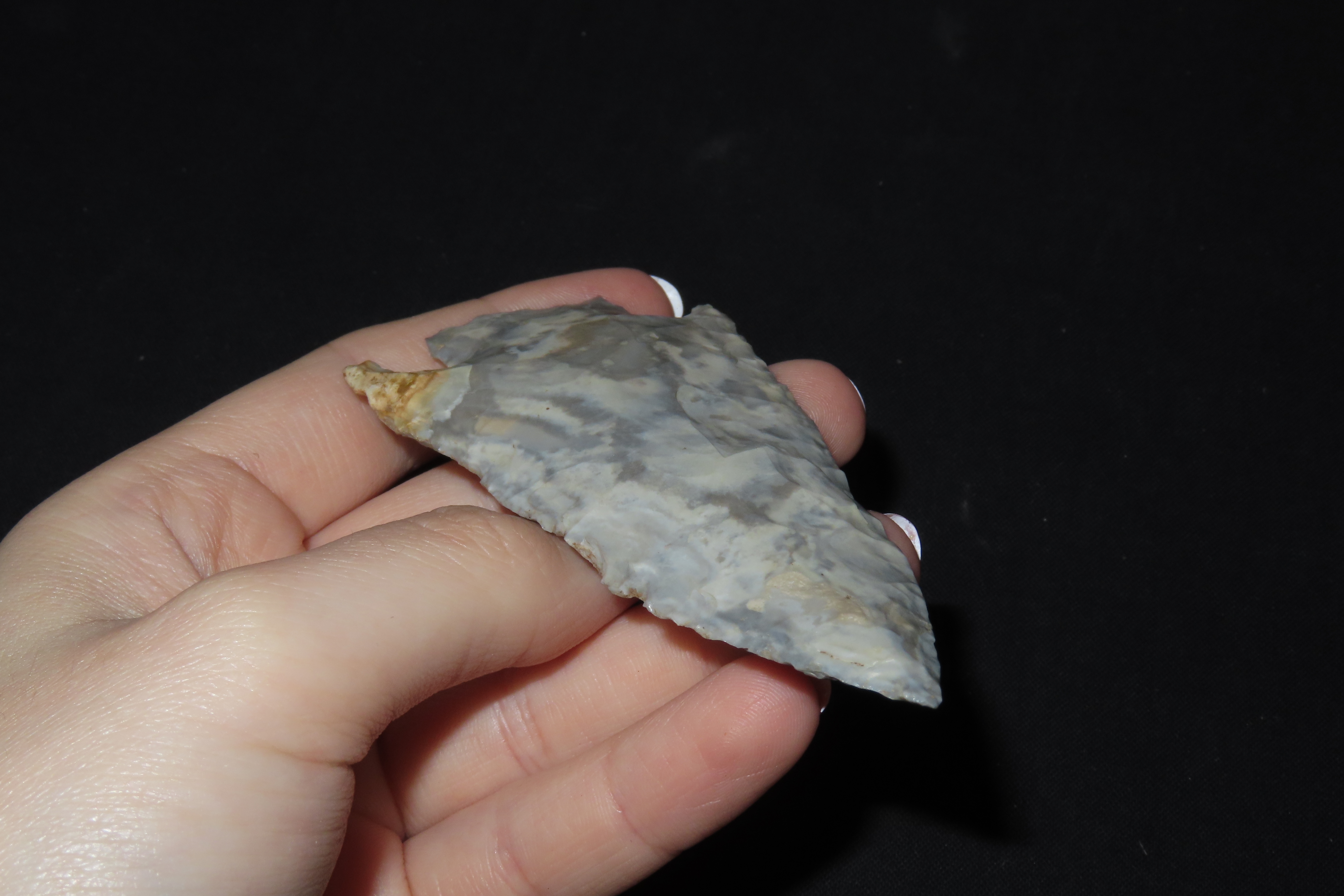 4 1/8" Smith Point, Motley COA, Mozarkite, Cooper Co., Missouri