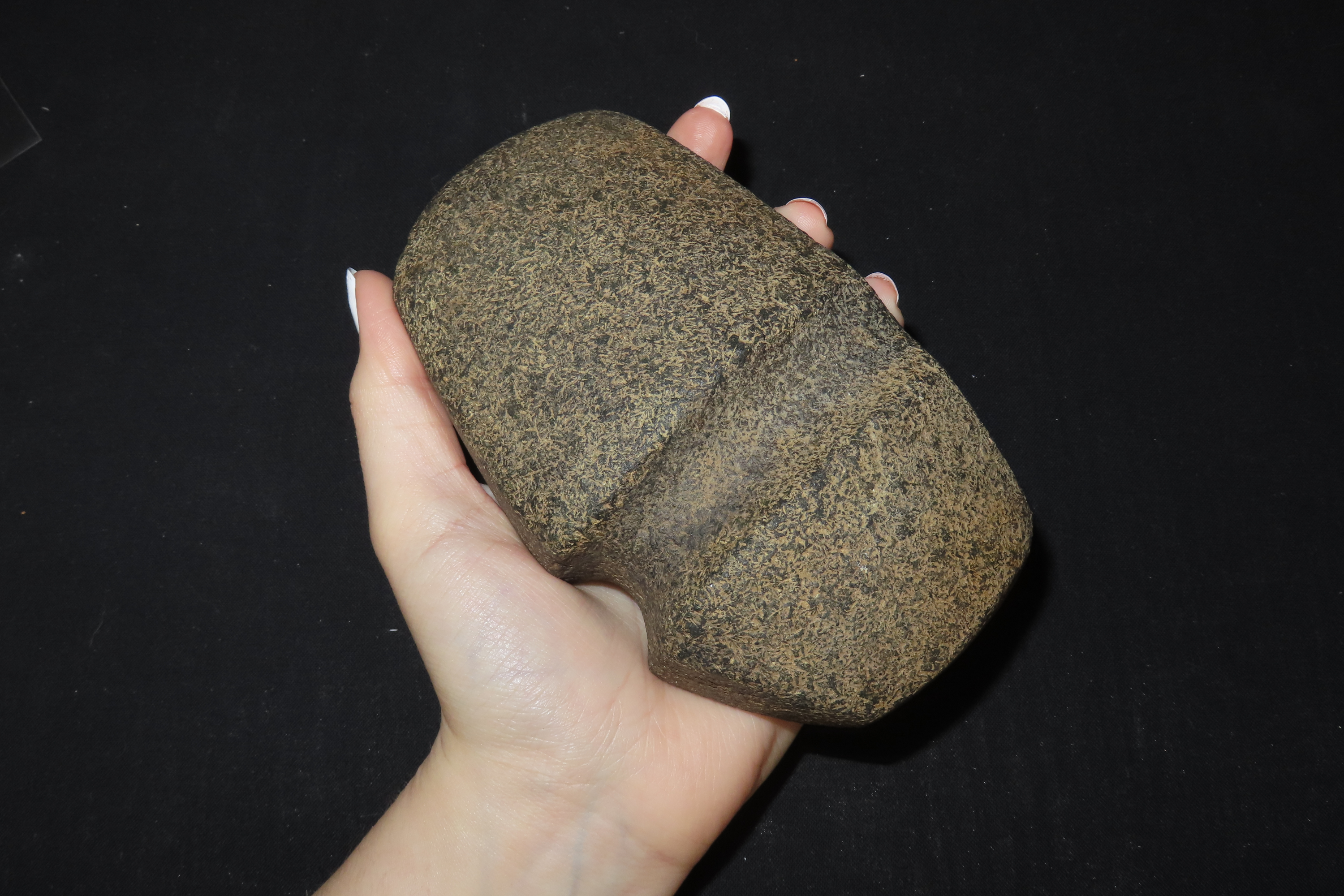 5 5/8" Three Quarter Grooved Axe, Motley COA, Boone Co., Missouri