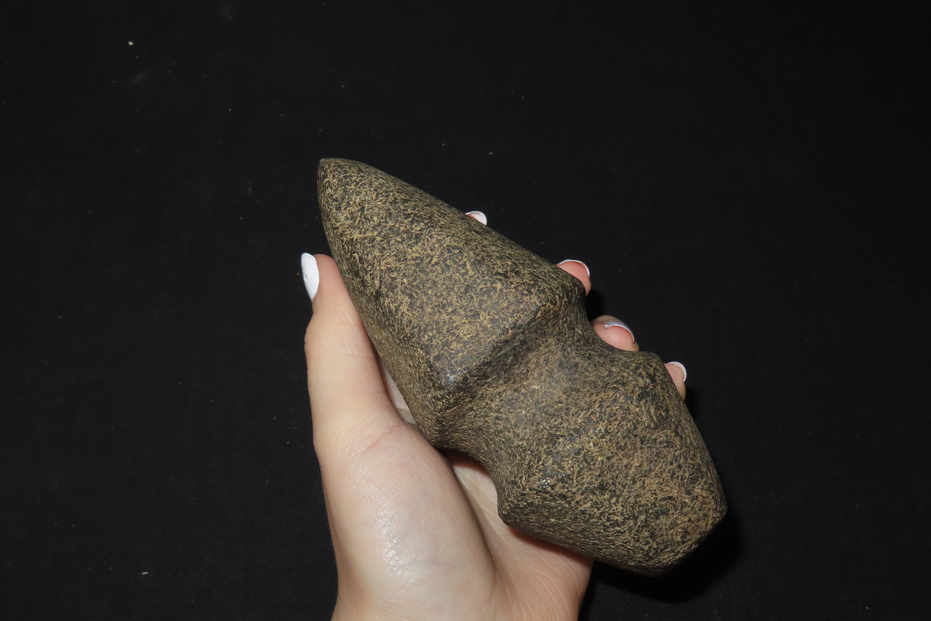 5 5/8" Three Quarter Grooved Axe, Motley COA, Boone Co., Missouri