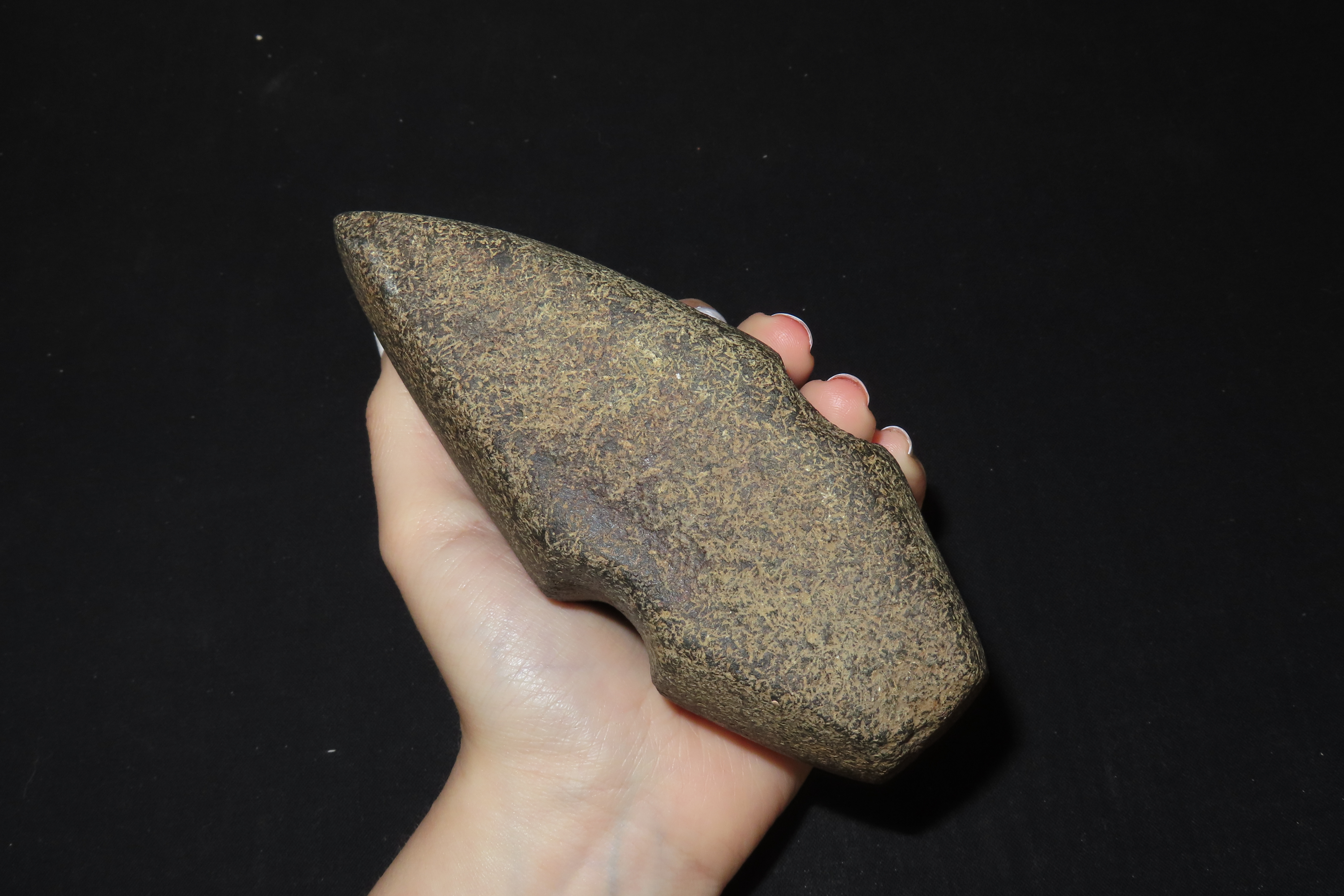 5 5/8" Three Quarter Grooved Axe, Motley COA, Boone Co., Missouri