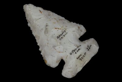 3 1/2" Thebes Point, Motley COA, Adams Co., Illinois, Ex. Herb Mangold