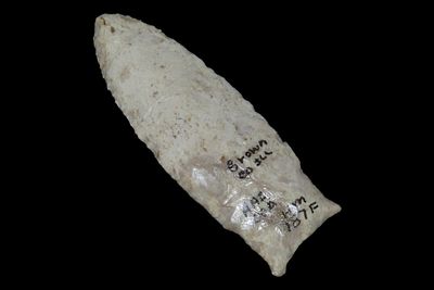 3 1/4" Holland Dalton, American Antiquities COA, Brown Co., Illinois, Ex. Herb Mangold