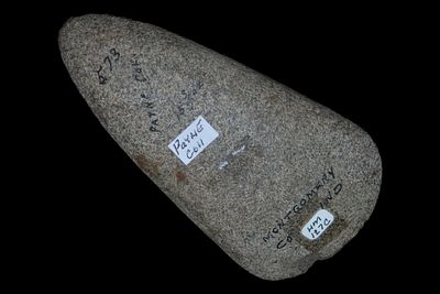 5 3/8" Celt, Montgomery Co., Indiana, Ex. Payne Collection, #573 in Payne Catalog