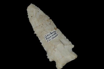 3 1/4" Stilwell, Found Near Rushville, Illinois, 1960s, Ex. John Carey