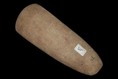 7 1/4" Celt, Fulton Co., Illinois, Found 2 Miles South of the Crable Site on Ridge Top