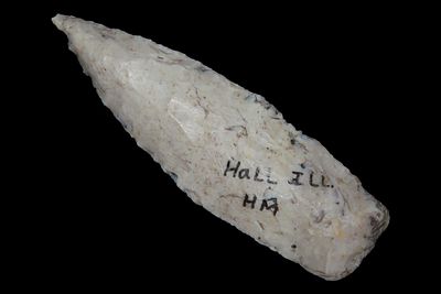 3 1/4" Nebo Hill, Adams Co., Illinois, Found Near Hall