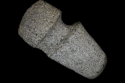 8 1/2" x 3 1/8" Three Quarter Grooved Axe, Ohio