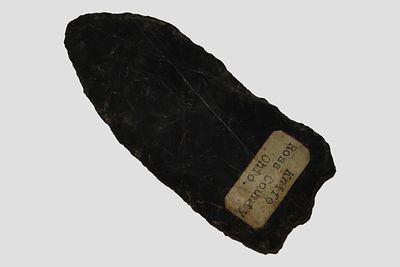 3 3/4" x 1 1/4" Knife Blade, Ross Co., Ohio