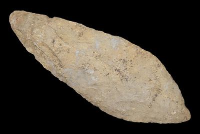 4 3/4" x 1 5/8" Ramey Knife, Kentucky, 1100-600 BP