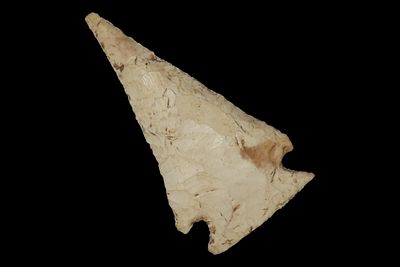 3 1/8" x 1 5/8" Kirk Corner Notch, Illinois, 9000-6000 BP
