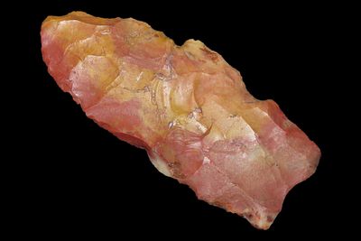 2 1/8" x 7/8" Clovis, Josh Davis COA, Flint Ridge Material, Southern Ohio