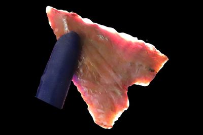 7/8" x 1/2" Garza Point, Texas Panhandle