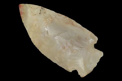 2 1/2" x 1 1/8" Johnson, Crowleys Clay Co., Arkansas, Ex. George Robertson
