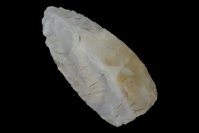 2 3/4" x 1 3/8" Knife of Preform, Local Chert, Clay Co., Arkansas, Ex. George Robertson