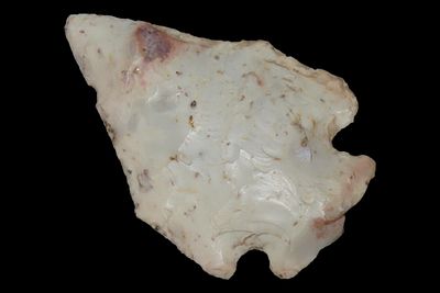 1 3/4" x 1 3/16", Afton, Glossy Chert, Clay Co., Arkansas, Ex. George Robertson