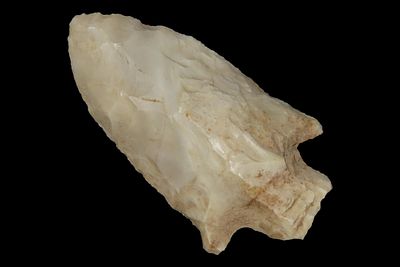 2 7/8" x 1 1/2" Etley, Burlington Chert, Butler Co. Missouri, Ex. George Robertson