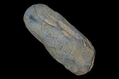 3 7/8" x 1 1/2" Slate Celt, Clay Co., Arkansas, Ex. George Robertson