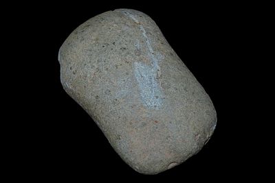 3 1/2" x 2 1/4" Granite Adze, Clay Co., Arkansas, Well Polished, Ex. George Robertson