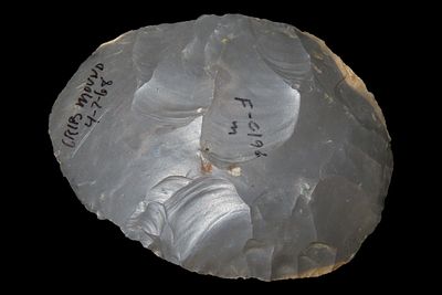 4 1/4" Crib Mound Blade, Found April 7, 1968, Spencer Co., Indiana