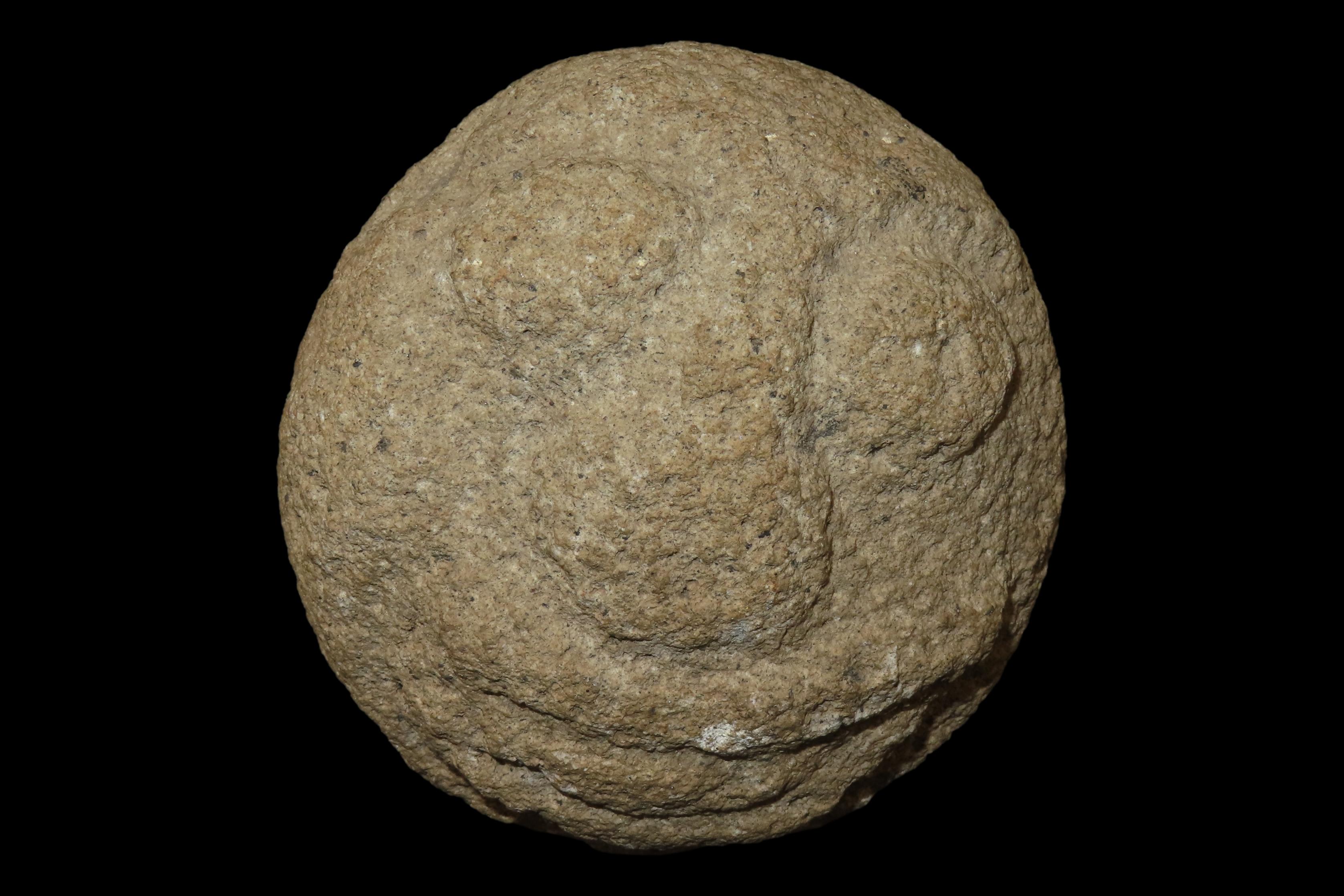 4 1/2" Ancestor Amulet, Bezoa Valley, Central Sulawesi Island, Stone Head