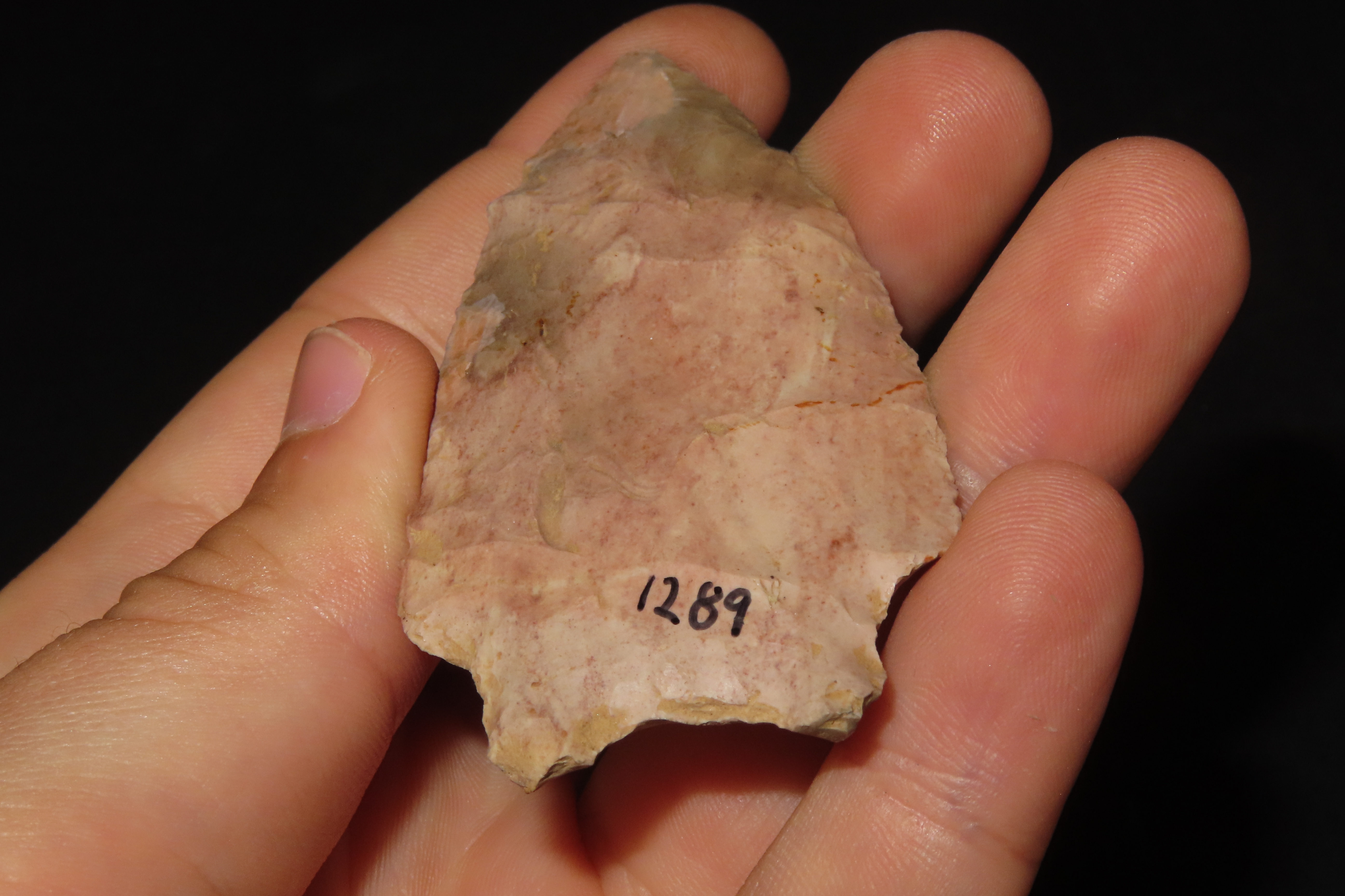 Lot of 2 Colorful Chert Archaic Points