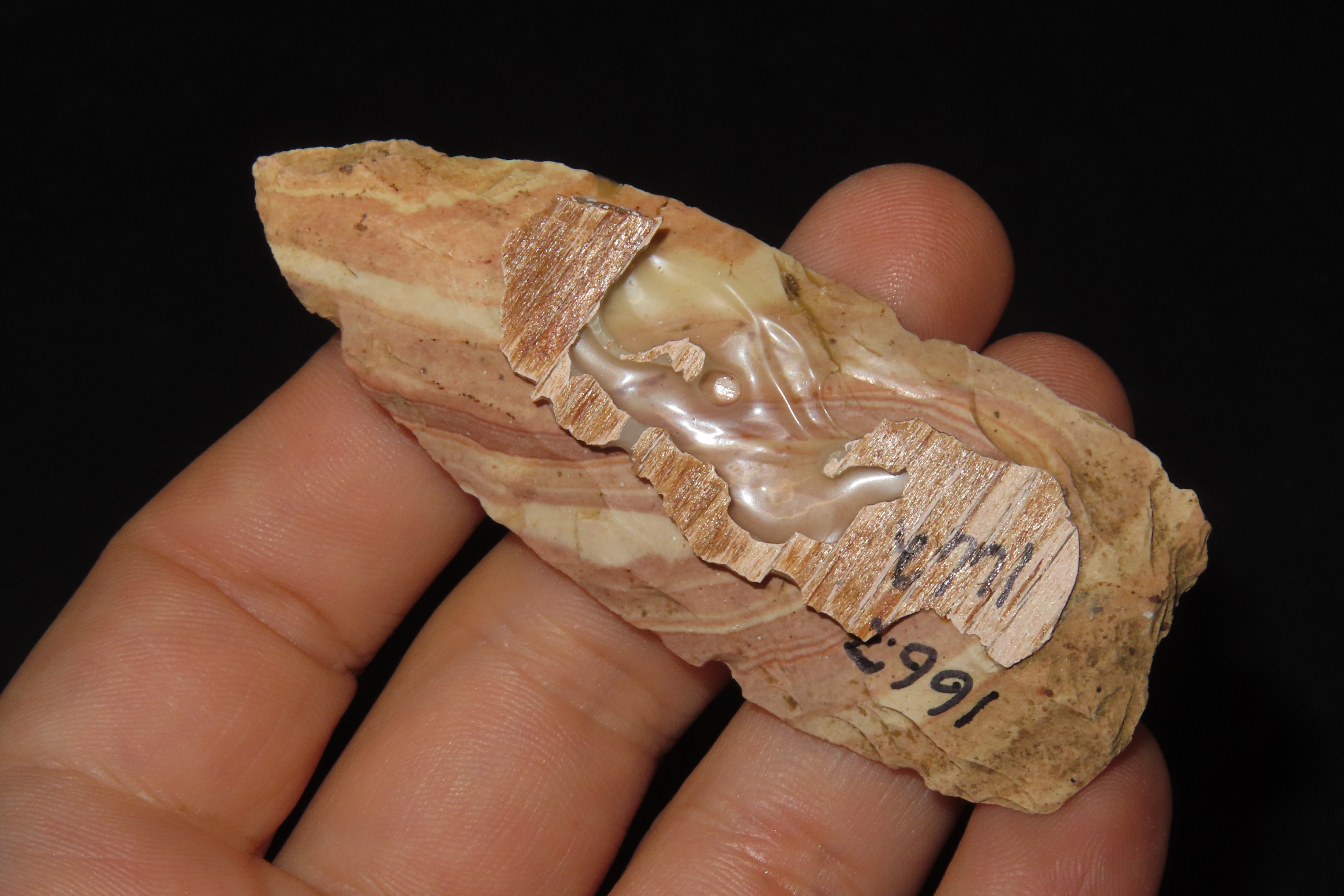 Lot of 2 Colorful Chert Archaic Points