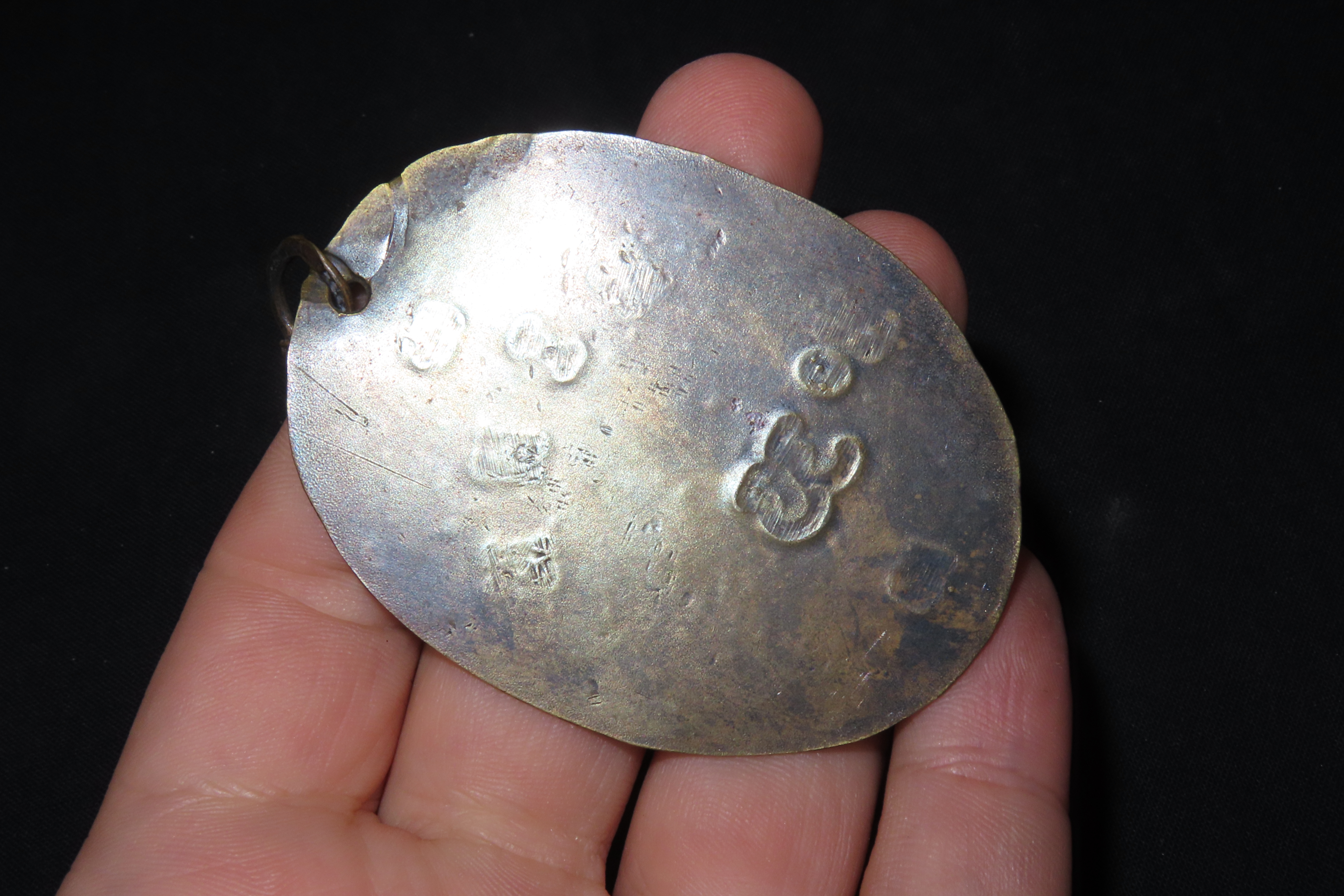 2 5/8" x 2" Hudson Bay Mink Tag No. 33