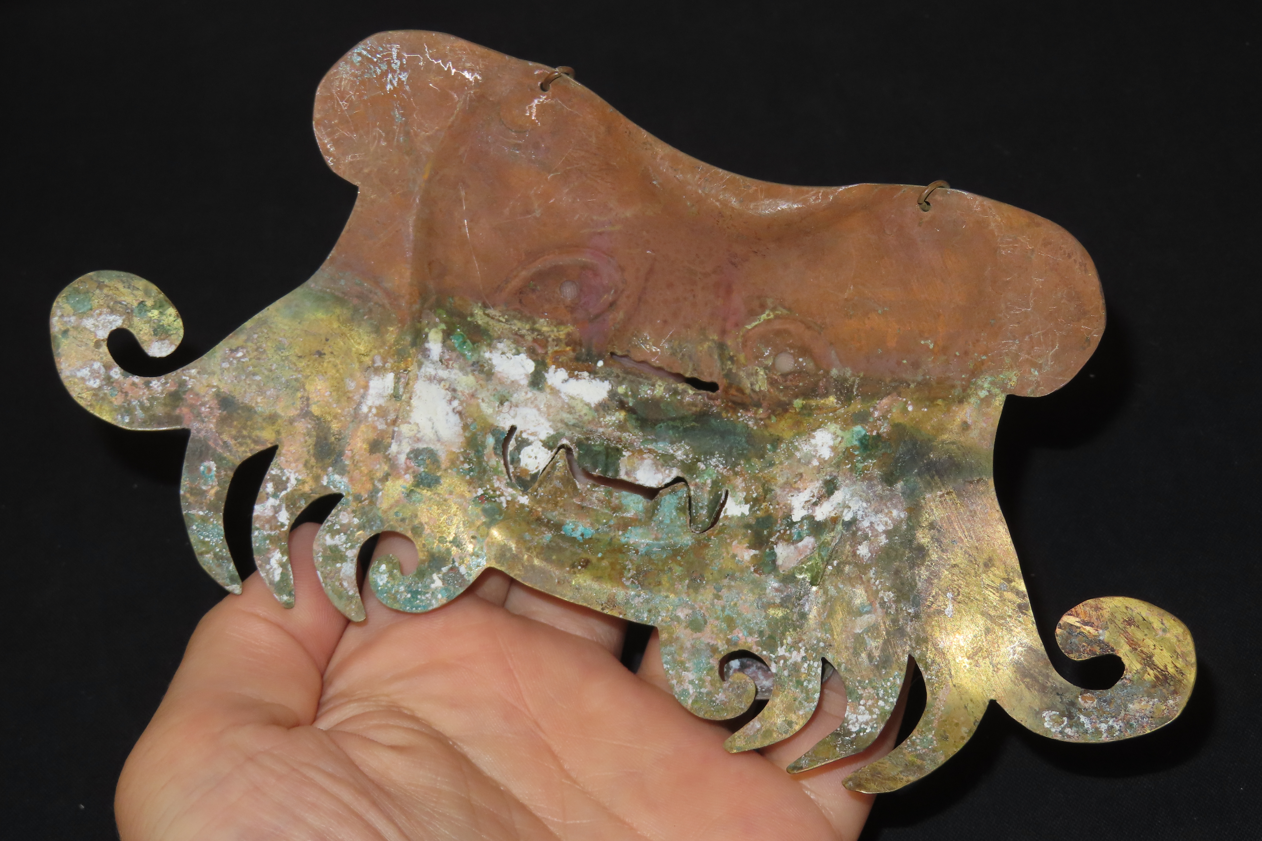 7 5/16" x 3 3/4" Zoomorphic Artifact, Motley & Leithoff COA