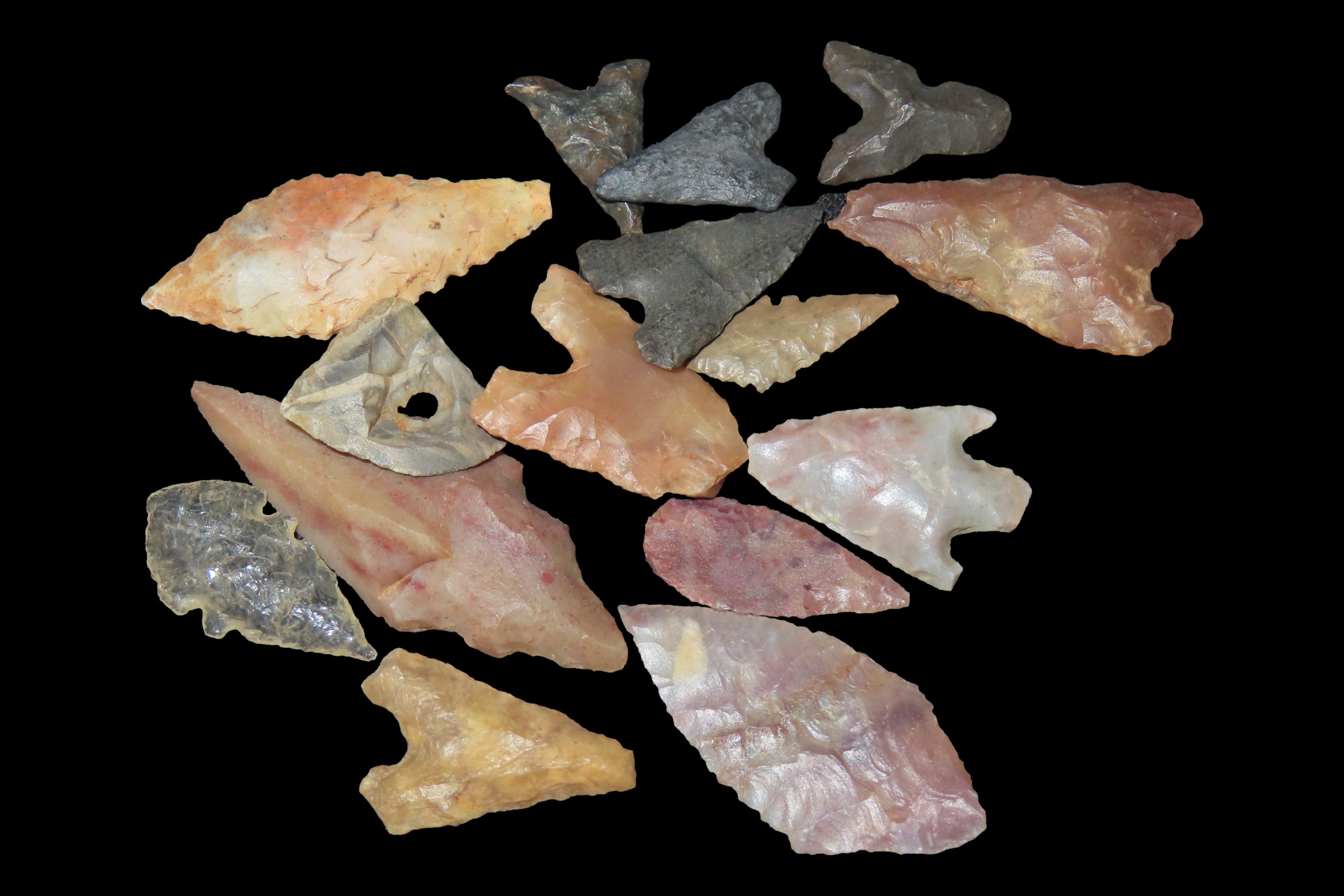 Neolithic Arrowheads, Sahara Desert, Africa, 4000-6000 BP