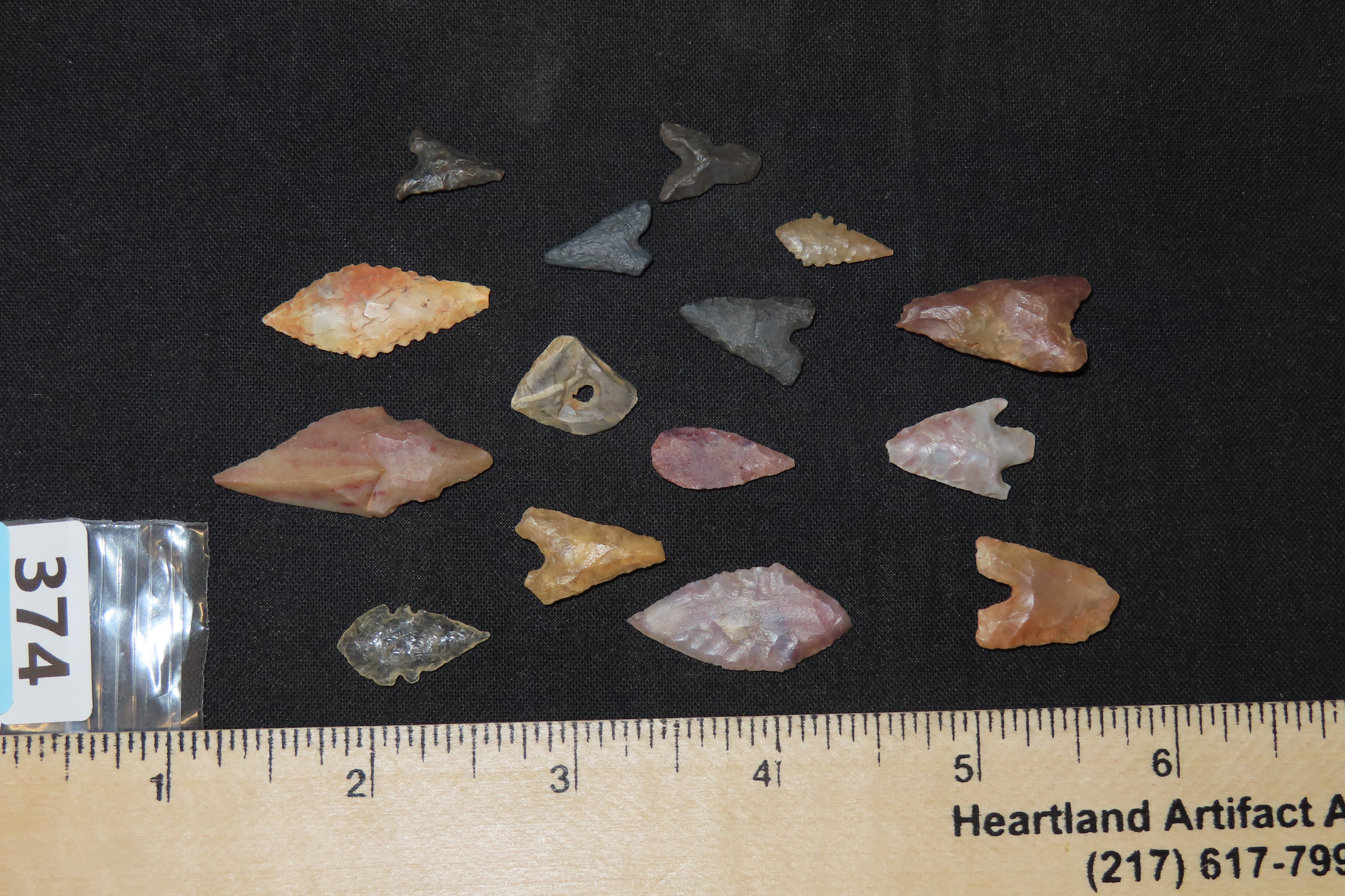 Neolithic Arrowheads, Sahara Desert, Africa, 4000-6000 BP