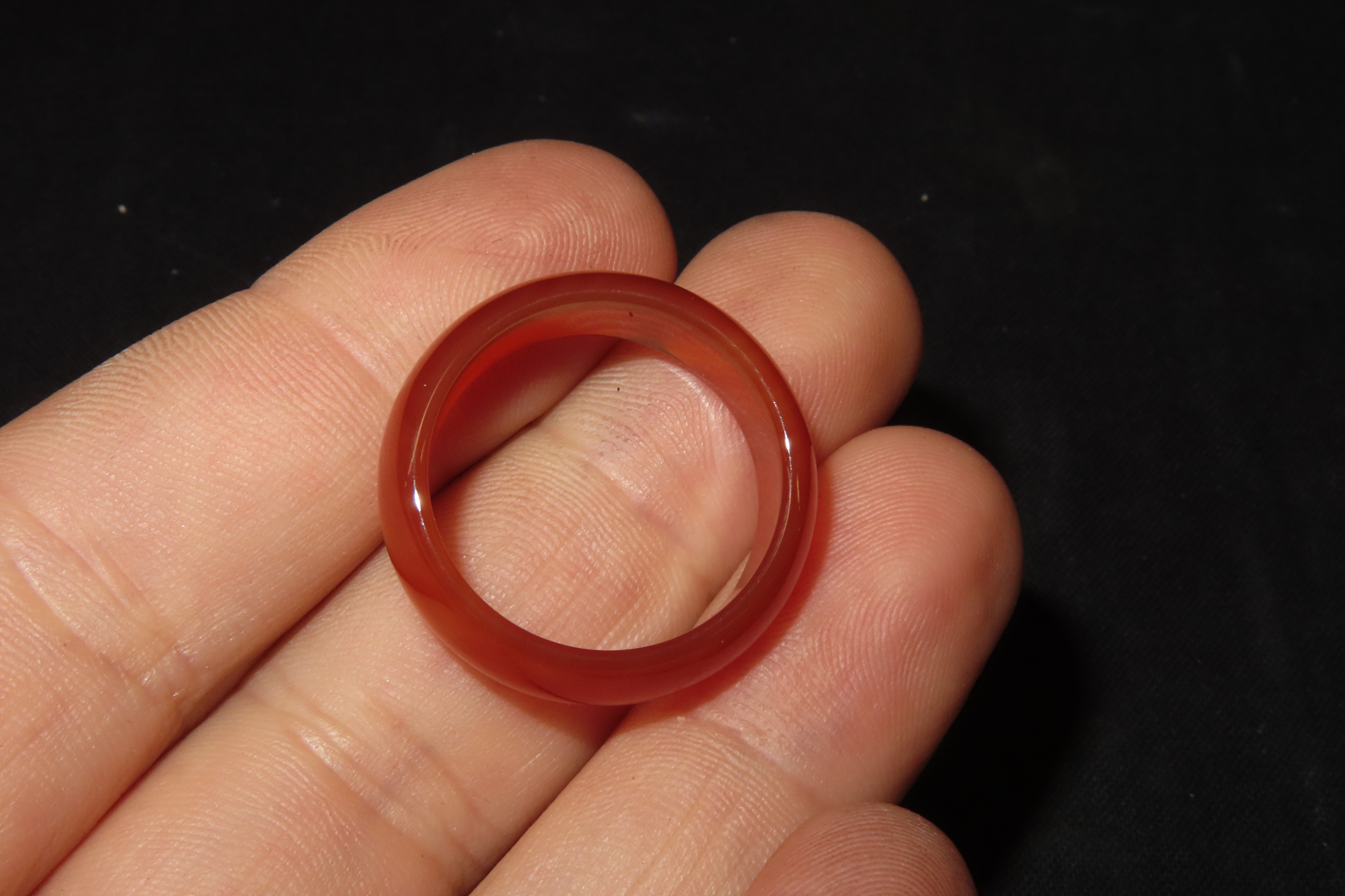 Approximately 9" Chinese Jade Ring