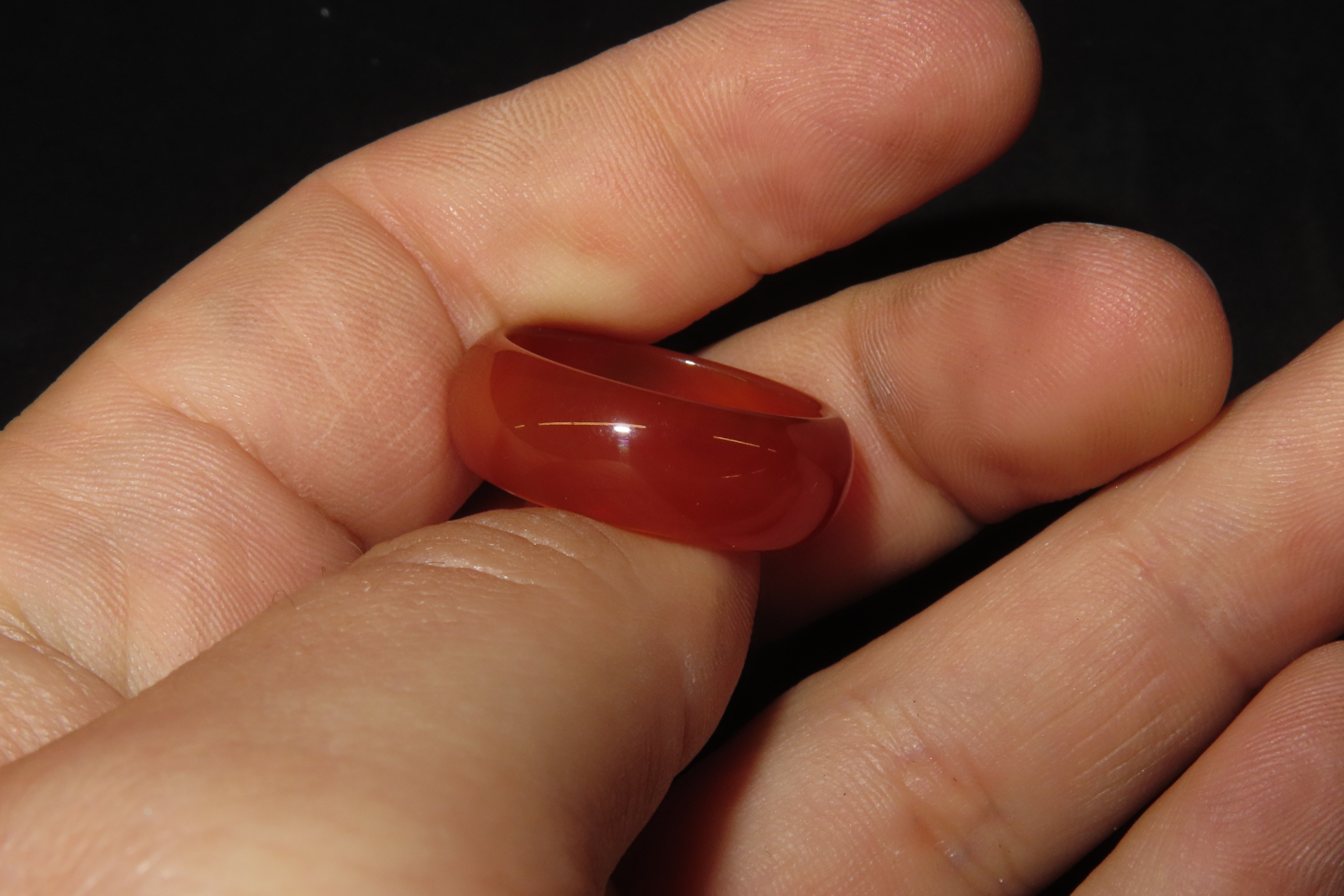 Approximately 9" Chinese Jade Ring